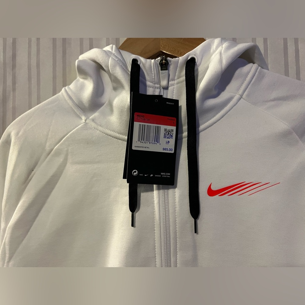 Men's Nike Dry fit zipper sweater NWT size large